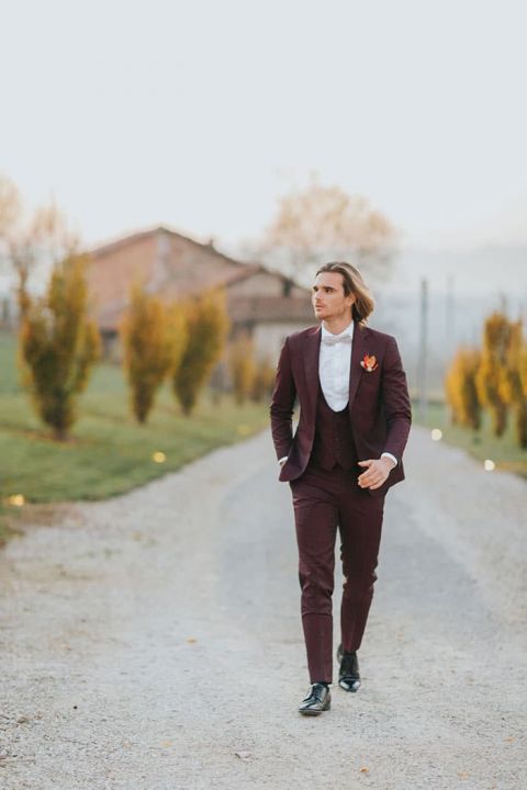 Vibrant Shades of Fall for a Cinnamon and Plum Wedding - Hey Wedding Lady