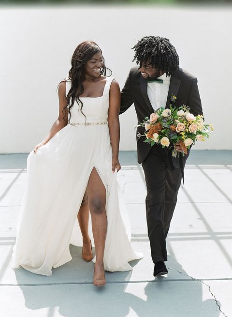 Black and outlet white rustic wedding