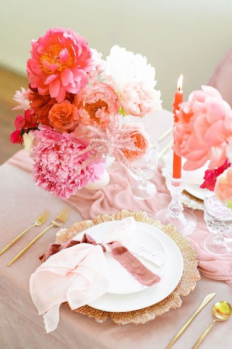 Fabulous Fuchsia Micro Wedding in Every Shade of Pink - Hey Wedding Lady