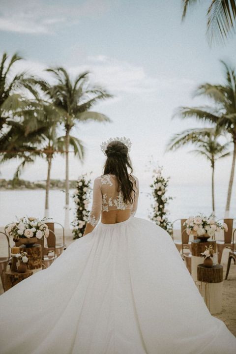 Beachy Boho Bride Ideas for a Riviera Maya Elopement in Paradise