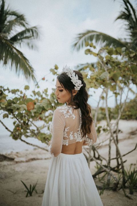 Beachy Boho Bride Ideas for a Riviera Maya Elopement in Paradise - Hey ...