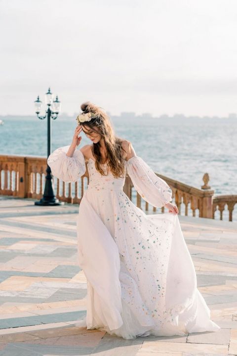 Beach Wedding Dress Patterns