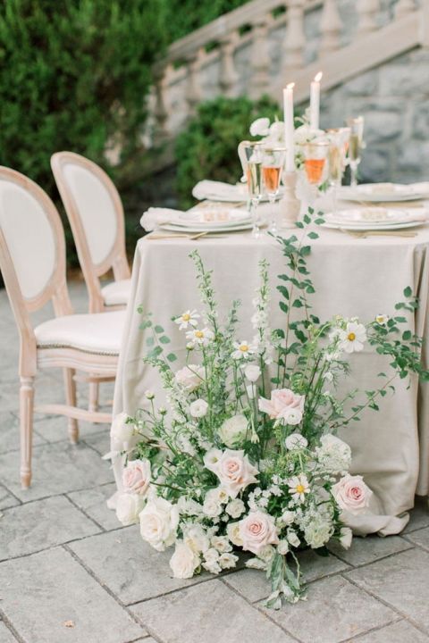 Repurposing Ceremony Flowers for Receptions