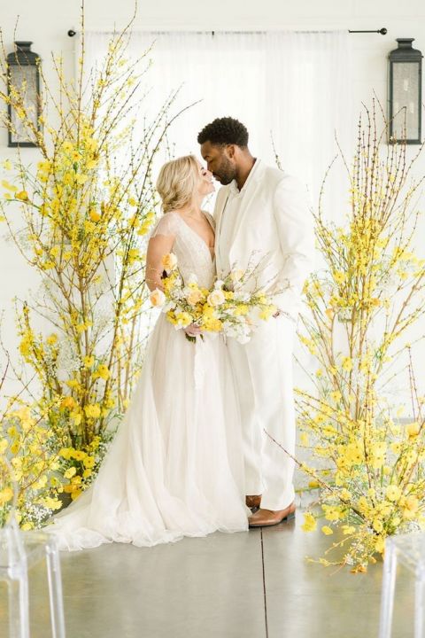 Illuminating Yellow Pantone Wedding Ideas - Hey Wedding Lady