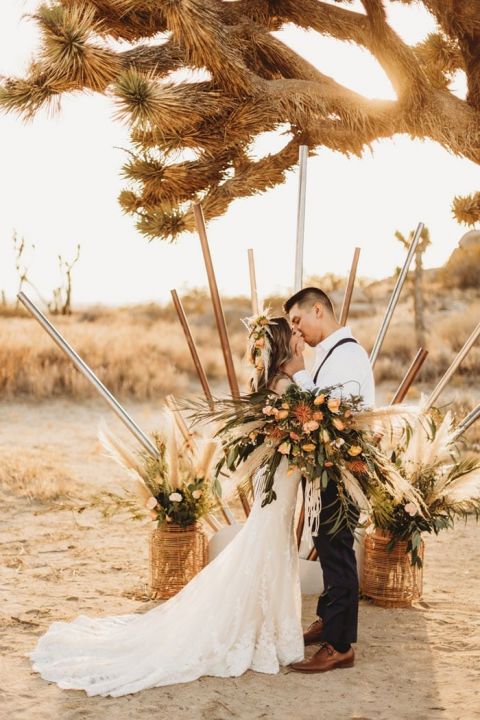 Desert Wedding, Boho Wedding Theme