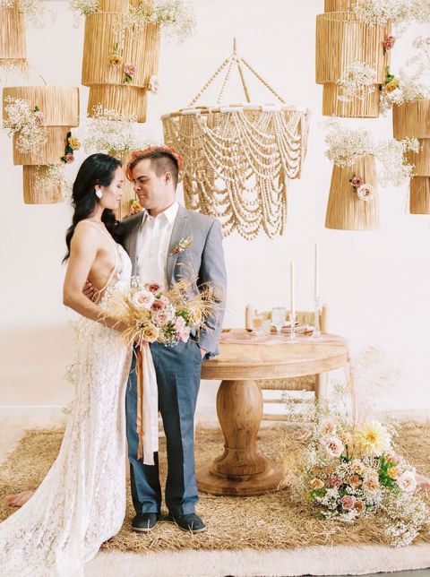 Boho Wedding Decorating with Moroccan Lanterns