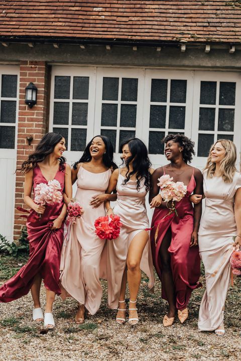 Cool girl 2024 bridesmaid dresses