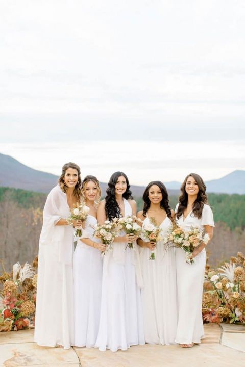 Bohemian Mountain Wedding with Vibrant Fall Colors - Hey Wedding Lady