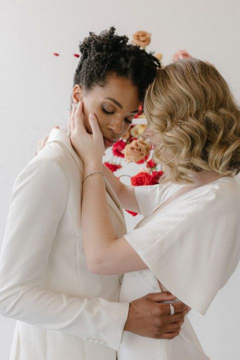 Unique ideas for queer and lesbian wedding outfits - HER