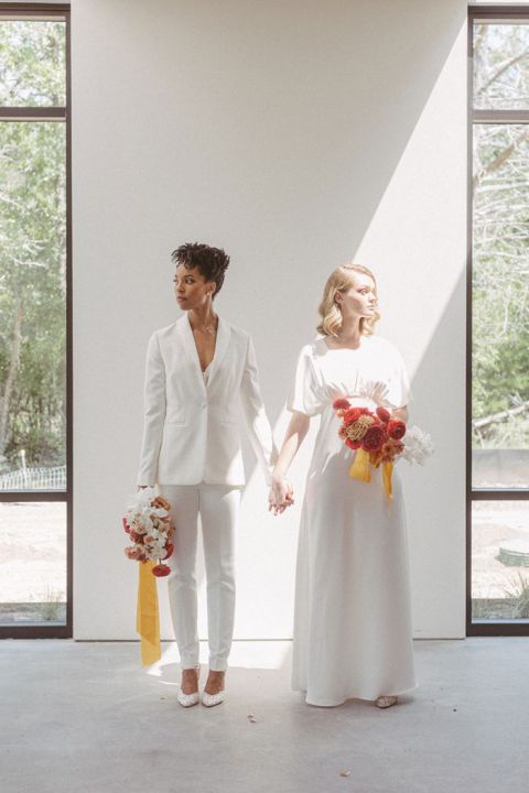 Queer Wedding Dress Inspiration For LGBT Brides